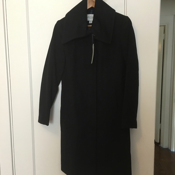 New w/tags Cole Haan Wool Blend Coat women’s - Picture 4 of 7